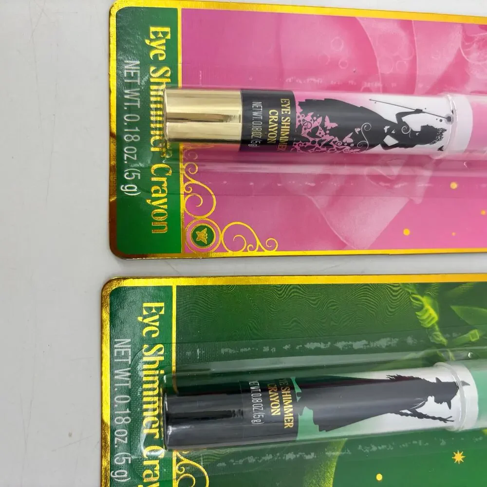 Taste Beauty Wicked Eye Shimmer Crayon Gold Gray Eyeshadow